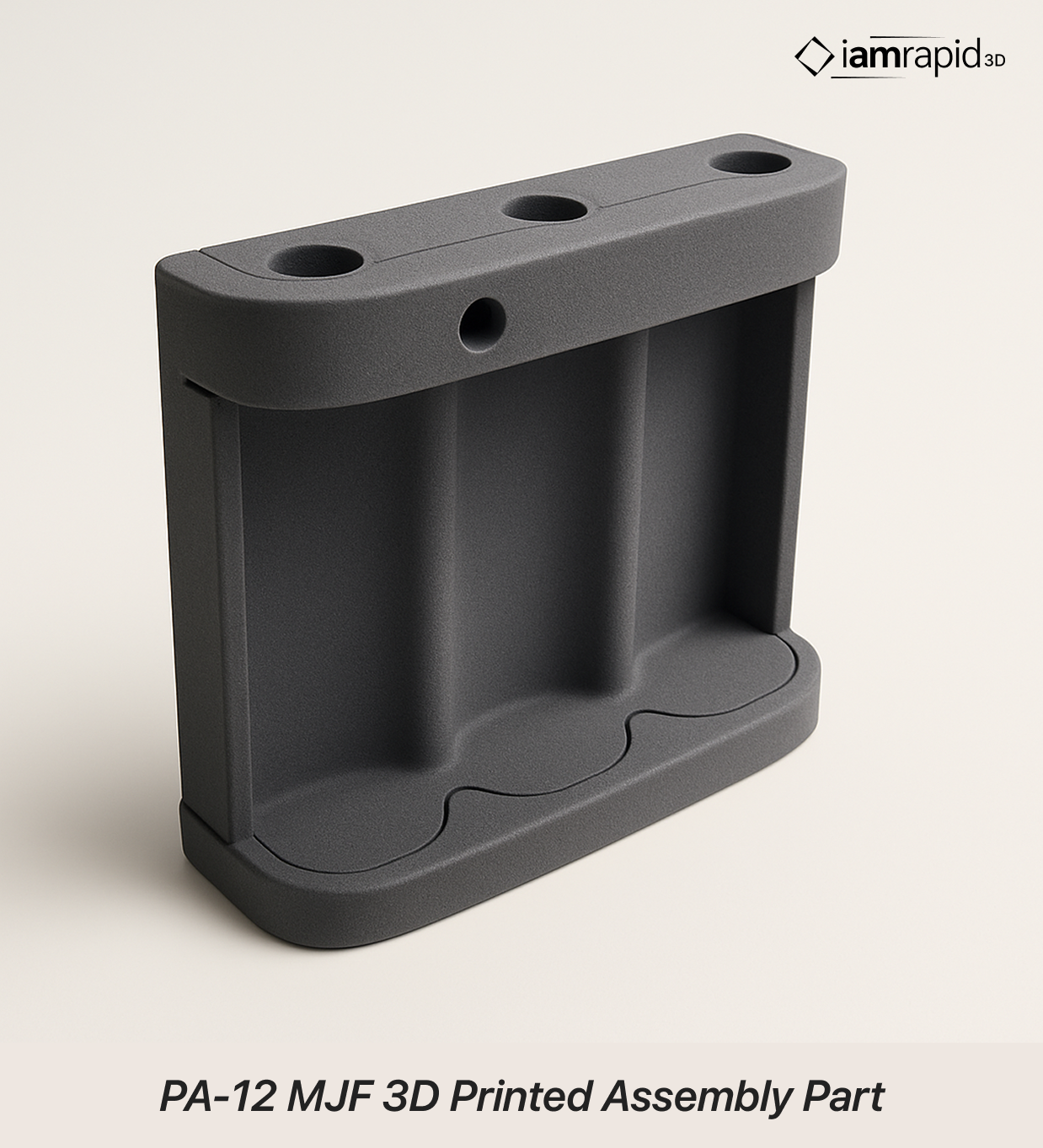PA-12 Nylon MJF 3D printed assembly part